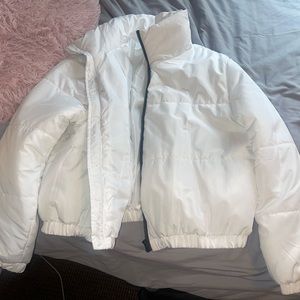 White Puffer Jacket